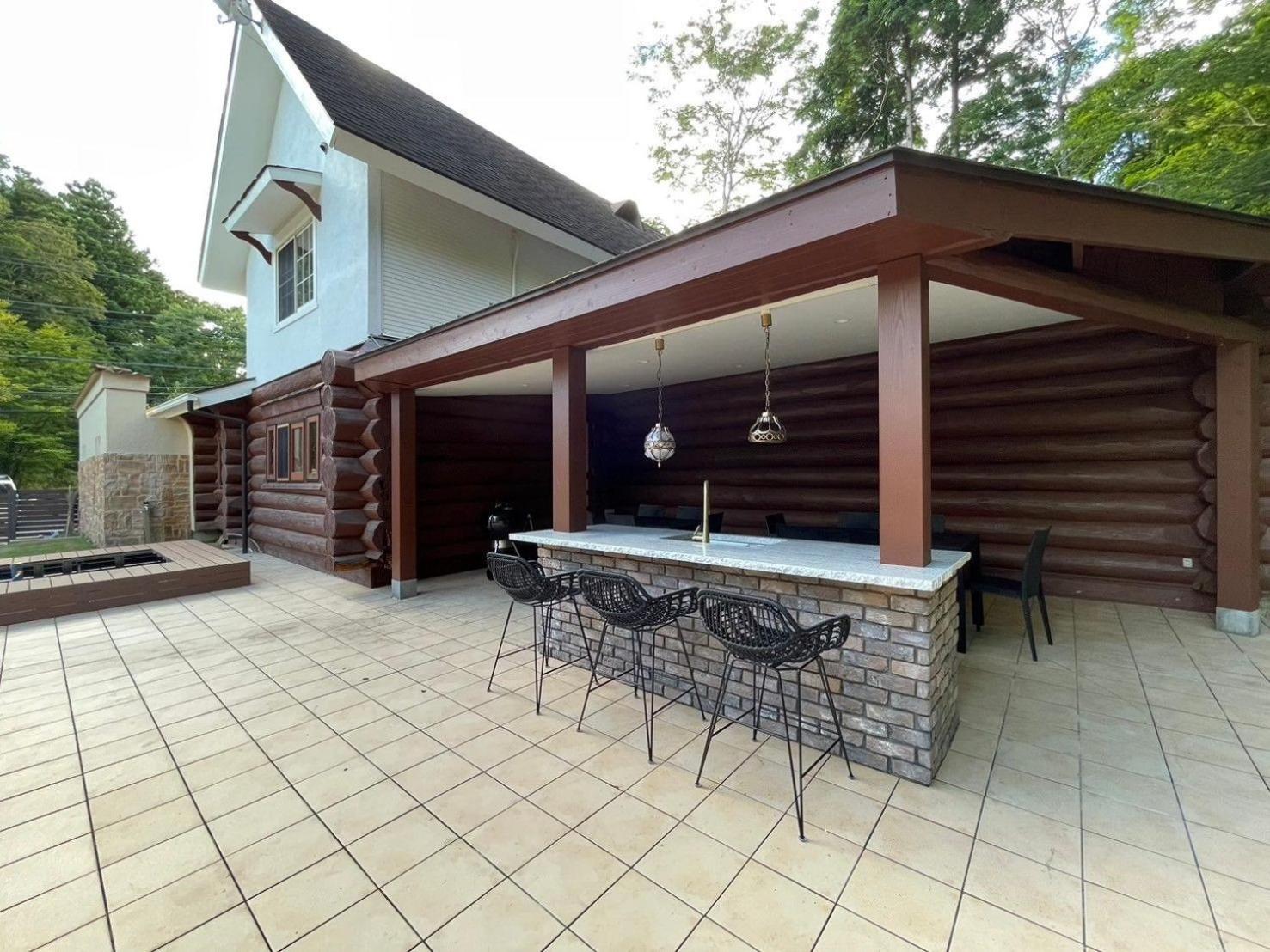 プライベートサウナ付き 森も小川も楽しめる 一棟貸切の貸別荘 Royal Villa 那須高原 Nasu Exterior photo
