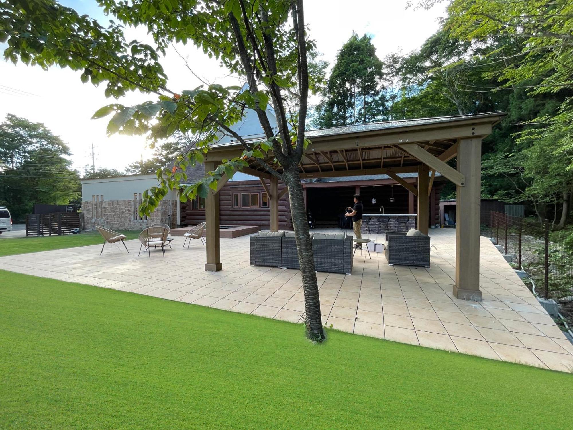 プライベートサウナ付き 森も小川も楽しめる 一棟貸切の貸別荘 Royal Villa 那須高原 Nasu Exterior photo